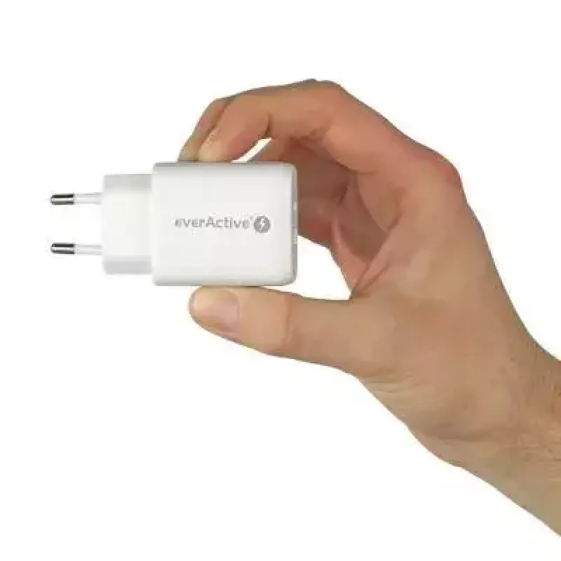 USB-C-Ladegerät everActive SC-370Q 25W QC3.0 USB-Schnellladung