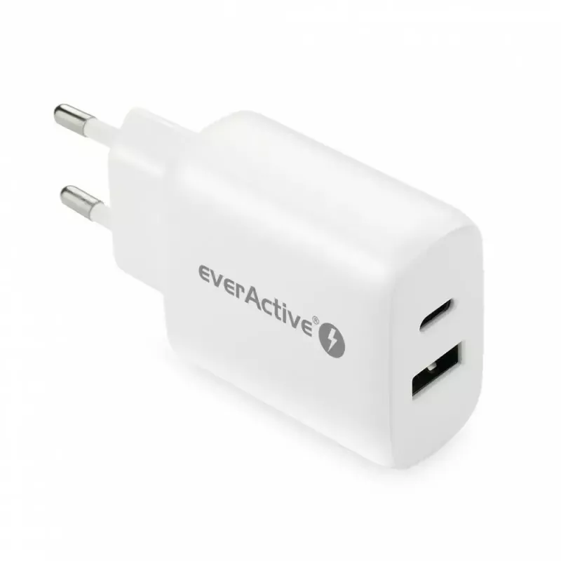 USB-C-Ladegerät everActive SC-370Q 25W QC3.0 USB-Schnellladung
