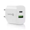 USB-C-Ladegerät everActive SC-370Q 25W QC3.0 USB-Schnellladung