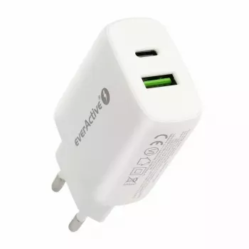 USB-C-Ladegerät everActive SC-370Q 25W QC3.0 USB-Schnellladung