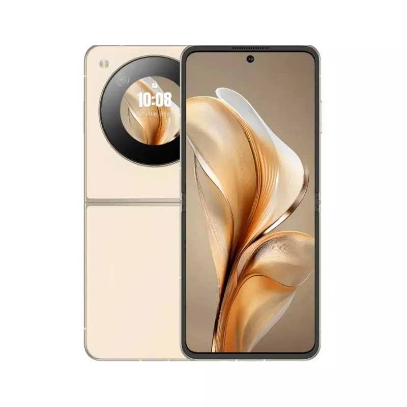 Smartphone NUBIA Flip Bundle mit Hülle, Kopfhörern und Kühler (Schwarz)