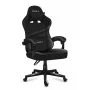 Gaming-Stuhl Huzaro FORCE 4.4 CARBON — gepolsterter Stoff-Sportsitz, Höhe 115–125 cm, max. Belastung 130 kg, Stahlfuß, verstellbare Armlehnen
