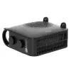 Ventilator-Heizlüfter Adler AD 7725B, 2000 W, 2 Leistungsstufen, einstellbarer Thermostat, schwarz