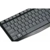 Kabelgebundene USB-Tastatur IBOX Eris IKC2010G — Full-Size 105 Tasten, USB, grau/schwarz, wasserbeständig, 1,8 m Kabel