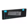 Kabelgebundene USB-Tastatur IBOX Eris IKC2010G — Full-Size 105 Tasten, USB, grau/schwarz, wasserbeständig, 1,8 m Kabel