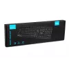 Kabelgebundene USB-Tastatur IBOX Eris IKC2010B – Full-Size 105 Tasten, USB, wasserabweisend, schwarz