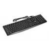 Kabelgebundene USB-Tastatur IBOX Eris IKC2010B – Full-Size 105 Tasten, USB, wasserabweisend, schwarz