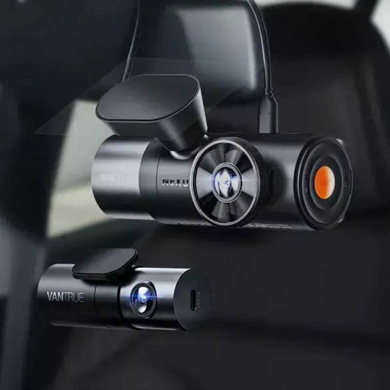 Dashcam VANTRUE N4 PRO 3-Kanal-Dashcam, Hauptkamera 3840×2160, 165° vorne, 160° Innenraum, GPS, Wi‑Fi, IPS-Anzeige, MicroSD bis zu 512GB