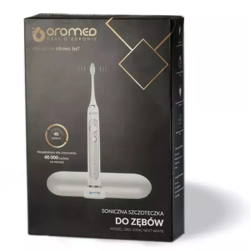Schallzahnbürste ORO-MED ORO-SONIC NEXT WHITE