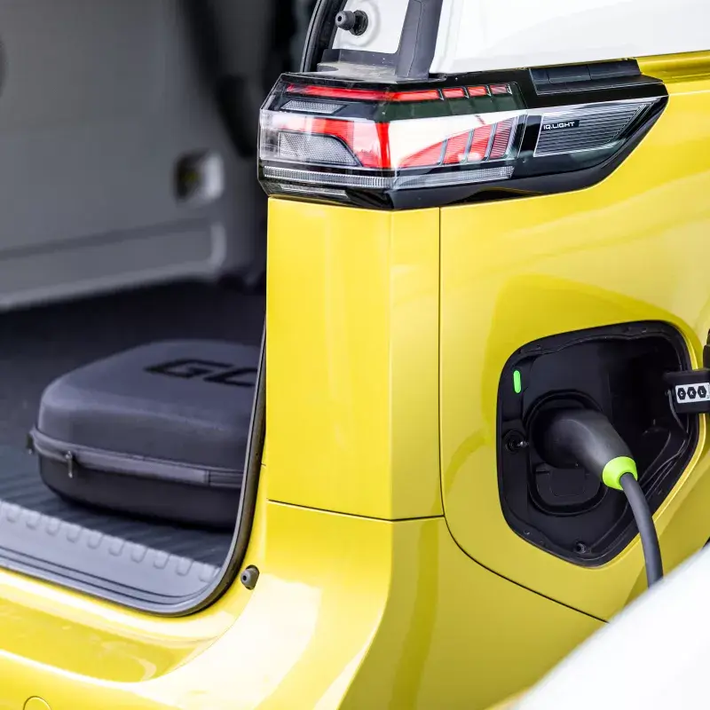 Ladekabel für Elektrofahrzeuge Grün Cell EVKABGC04 — Typ 1 auf Typ 2, 7 m, 11 kW, 16 A, schwarz