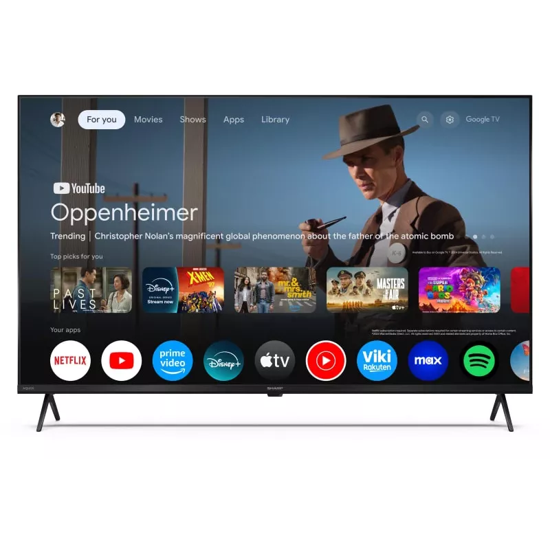 Sharp 55HL4265E TV 139,7 cm (55 Zoll) 4K Ultra HD Smart-TV Wi-Fi Schwarz