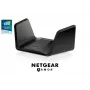 NETGEAR Nighthawk AXE7800 WiFi-Router (RAXE300), Wi-Fi 6 (802.11ax), Tri-Band (2,4 GHz / 5 GHz / 5 GHz), Ethernet LAN, Schwarz, Tragbarer Router