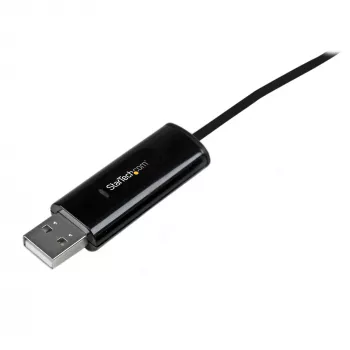 StarTech.com KM Switch Kabel mit Dateiübertragung für Mac und PC – USB 2.0