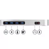 StarTech.com USB-C & USB-A Dock - Dual-Monitor 4K 60Hz Dock DisplayPort + HDMI - Hybride USB 3.0 Dockingstation für USB-C- oder USB-A-Laptops - 6x USB Typ-A, GbE - USB 3.1 Gen 1 - Mac/Windows