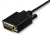 StarTech.com 10ft (3m) USB-C-auf-DVI-Kabel – 1080p (Single Link) USB Type-C (DP Alt Mode HBR2) auf DVI-Digital-Video-Adapterkabel – Funktioniert mit Thunderbolt 3 – Laptop an DVI-Monitor/Anzeige
