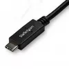 StarTech.com 10ft (3m) USB-C-auf-DVI-Kabel – 1080p (Single Link) USB Type-C (DP Alt Mode HBR2) auf DVI-Digital-Video-Adapterkabel – Funktioniert mit Thunderbolt 3 – Laptop an DVI-Monitor/Anzeige