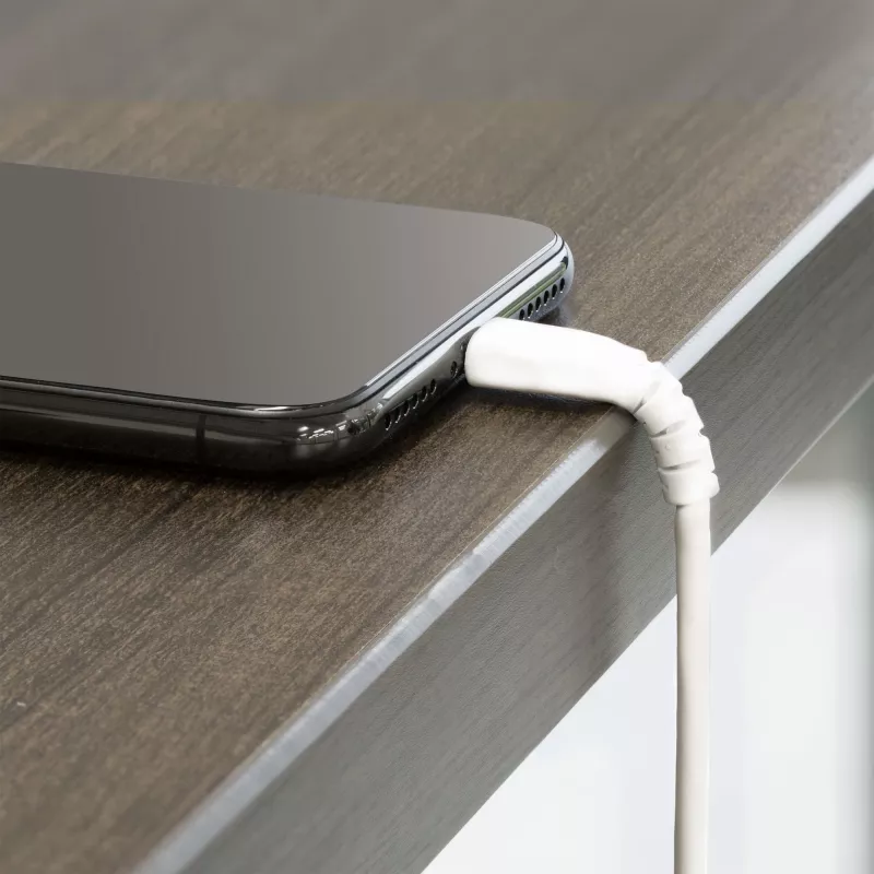 StarTech.com 3 Fuß (1m) Robustes weißes USB-A-auf-Lightning-Kabel – Schwerlast-Rugged-Aramidfaser-USB-Typ-A-auf-Lightning-Lade-/Sync-Netzkabel – Apple MFi-zertifiziert iPad/iPhone 12