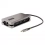 StarTech.com USB-C Multiport-Adapter, 4K 60Hz HDMI 2.0b, HDR, USB 3.2 Gen 2 10Gbps Hub (2xUSB-C, 1xUSB-A), 100W PD Pass-Through, Mini Travel Dock, 12 Zoll/30cm Kabel, Laptop Dockingstation