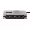StarTech.com USB-C Multiport-Adapter, 4K 60Hz HDMI 2.0b, HDR, USB 3.2 Gen 2 10Gbps Hub (2xUSB-C, 1xUSB-A), 100W PD Pass-Through, Mini Travel Dock, 12 Zoll/30cm Kabel, Laptop Dockingstation