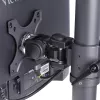 StarTech.com Tischhalterung für 2 vertikal gestapelte Monitore, Dual 49 Zoll, Gesamt 32 kg, C-Klemme, Quick-Release VESA-System, Breitbild 16:9/Ultraweit 32:9, TAA