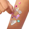 Cool Maker, Shimmer Me Body Art mit Roller, Schmucksteinen & 3 Folien, 135 metallische temporäre Tattoo-Designs, Bastel- und Kreativspielzeug für Mädchen ab 7 Jahren