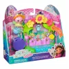 Gabby's Dollhouse: Der Film, Gartenbalkon von Königin Kitty Fairy, mit Spielfigur & Puppenhauszubehör, Kinderspielzeug für Mädchen & Jungen ab 3 Jahren