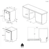 Candy Brava CDIH 2D949 Vollintegrierbar 9 Maßgedecke
