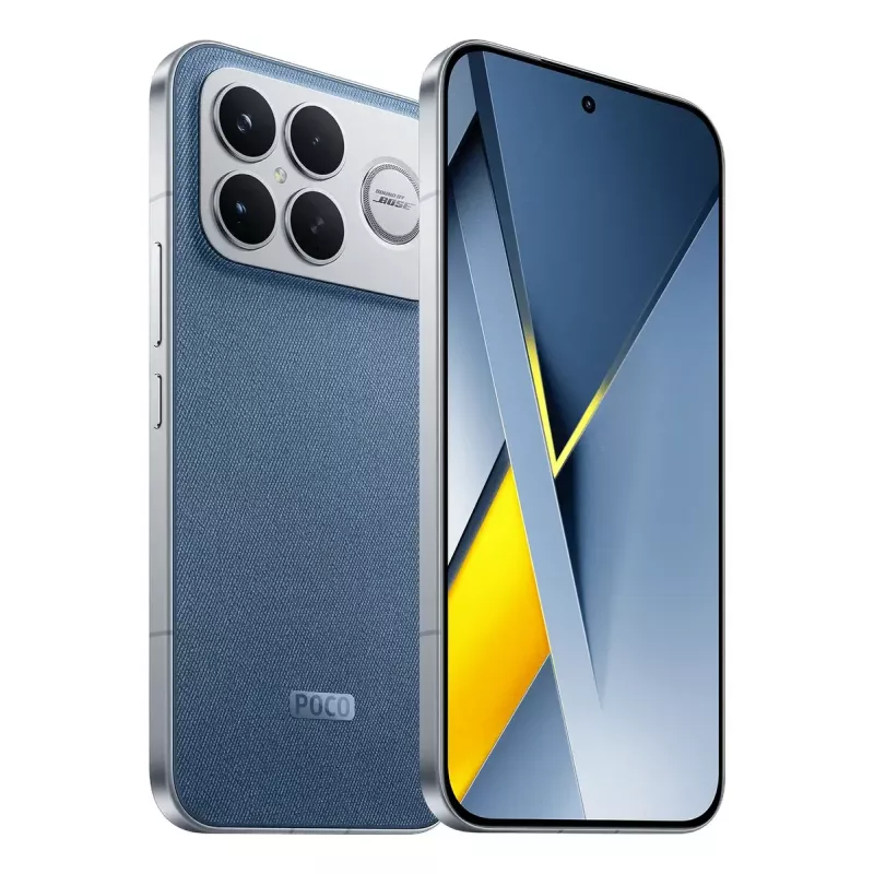 Smartphone POCO F8 Ultra – Snapdragon 8 Elite Gen 5, 12 GB RAM, 256 GB, 6,9 Zoll 2608×1200, Dual SIM, 5G, 50 MP Triple-Kamera, 6500 mAh, Blau