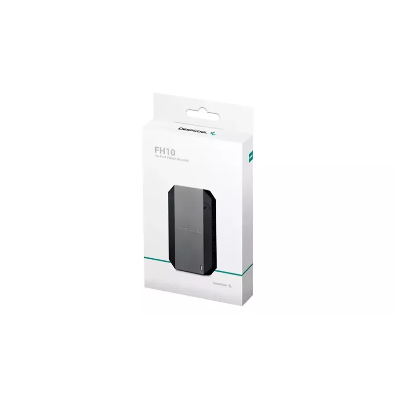 Lüftercontroller DeepCool FH-10, 4-Pin-Lüfteranschluss, schwarz, 80×46×15 mm