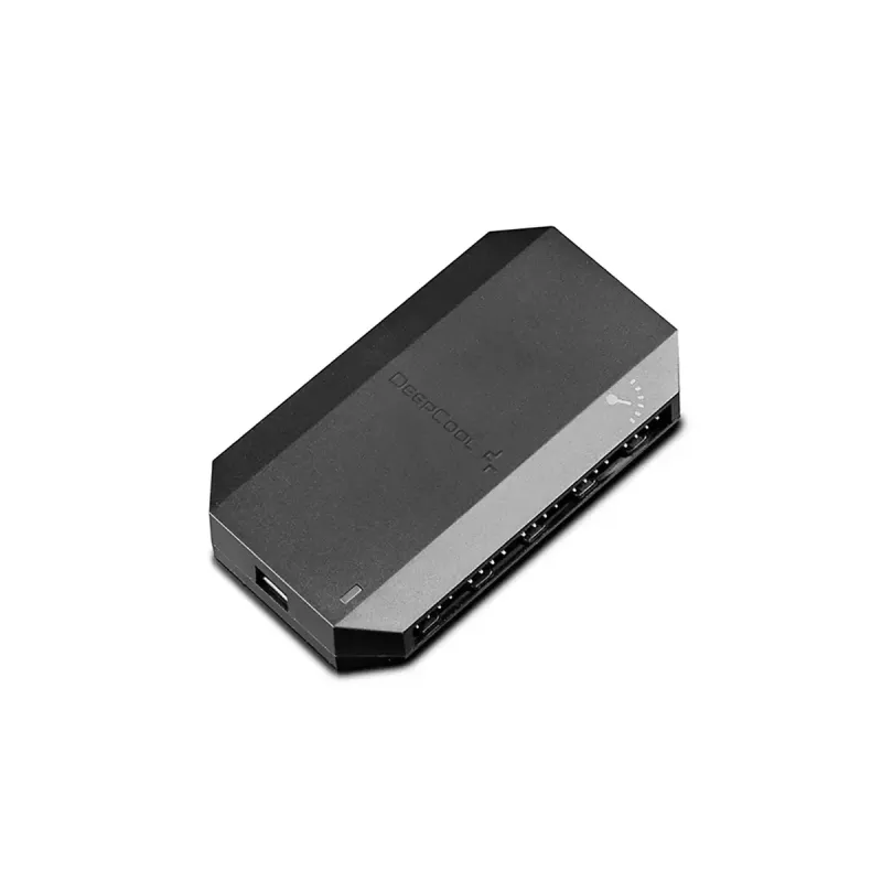 Lüftercontroller DeepCool FH-10, 4-Pin-Lüfteranschluss, schwarz, 80×46×15 mm
