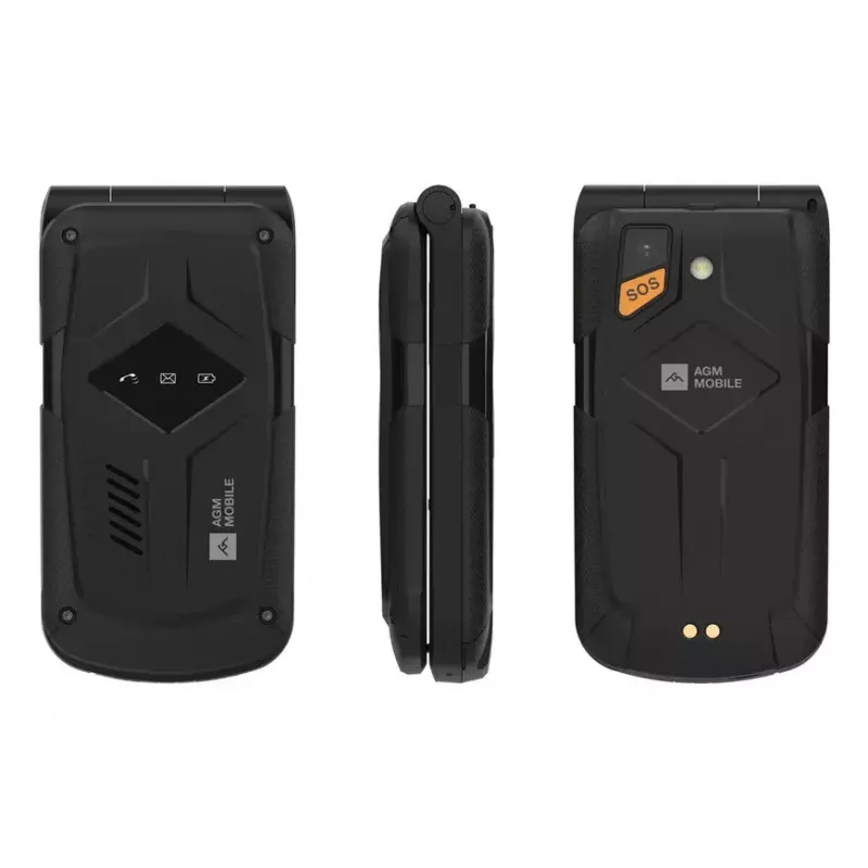 Mobiltelefon AGM M10 2,4 Zoll Dual SIM Schwarz