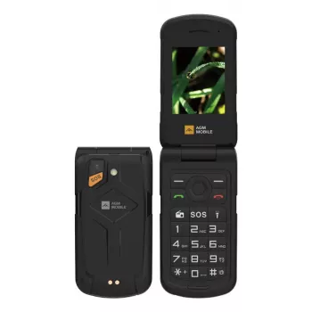 Mobiltelefon AGM M10 2,4 Zoll Dual SIM Schwarz