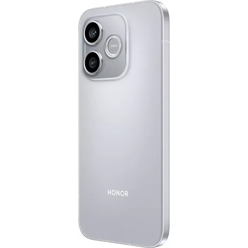Smartphone Honor 600 Lite 5G Dual SIM, MediaTek Dimensity 7100 Elite, 8 GB RAM, 256 GB, 108 MP, Android 16.0, 6520 mAh, Grau