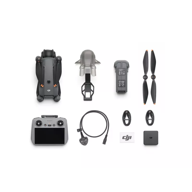 Drone DJI Mavic 4 Pro Fly More Combo — 4 Rotoren, 100 MP, 27 m/s, 41.000 m Reichweite, 1,063 kg, grau