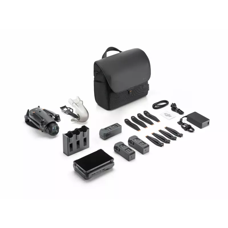 DJI Mavic 4 Pro 512 GB Creator Combo (DJI RC Pro 2) Quadcopter – grau, 4 Rotoren, 100 MP, 12288×8192 px, 6654 mAh Akku, 41000 m Reichweite, 27 m/s, 1,063 kg