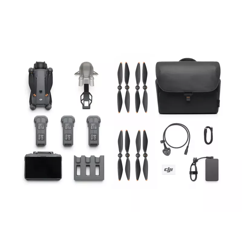 DJI Mavic 4 Pro 512 GB Creator Combo (DJI RC Pro 2) Quadcopter – grau, 4 Rotoren, 100 MP, 12288×8192 px, 6654 mAh Akku, 41000 m Reichweite, 27 m/s, 1,063 kg
