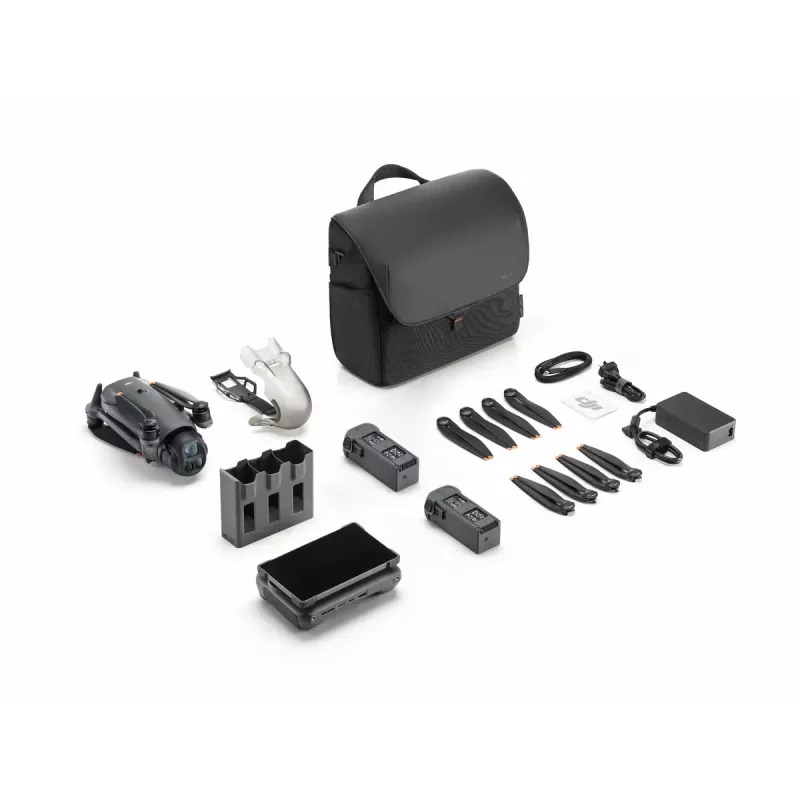 DJI Mavic 4 Pro 512 GB Creator Combo (DJI RC Pro 2) Quadcopter – grau, 4 Rotoren, 100 MP, 12288×8192 px, 6654 mAh Akku, 41000 m Reichweite, 27 m/s, 1,063 kg
