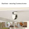 IP-Überwachungskamera IMOU Ranger Dual Pro 6MP — Innenbereich, Tisch, 2304×1296, 3,6mm, 8× Digitalzoom, 91°×47° Blickwinkel