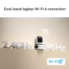 IP-Überwachungskamera IMOU Ranger Dual Pro 6MP — Innenbereich, Tisch, 2304×1296, 3,6mm, 8× Digitalzoom, 91°×47° Blickwinkel