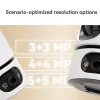 IP-Überwachungskamera IMOU Ranger Dual Pro 6MP — Innenbereich, Tisch, 2304×1296, 3,6mm, 8× Digitalzoom, 91°×47° Blickwinkel