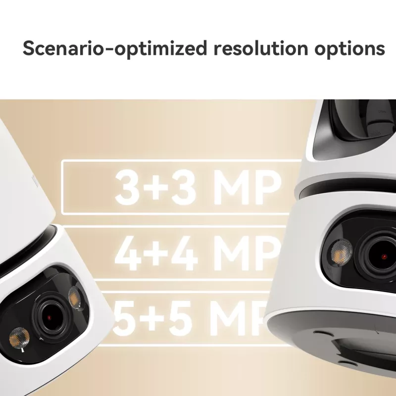 IP-Überwachungskamera IMOU Ranger Dual Pro 6MP — Innenbereich, Tisch, 2304×1296, 3,6mm, 8× Digitalzoom, 91°×47° Blickwinkel