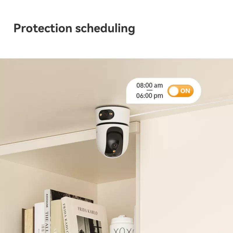 IP-Überwachungskamera IMOU Ranger Dual Pro 6MP — Innenbereich, Tisch, 2304×1296, 3,6mm, 8× Digitalzoom, 91°×47° Blickwinkel