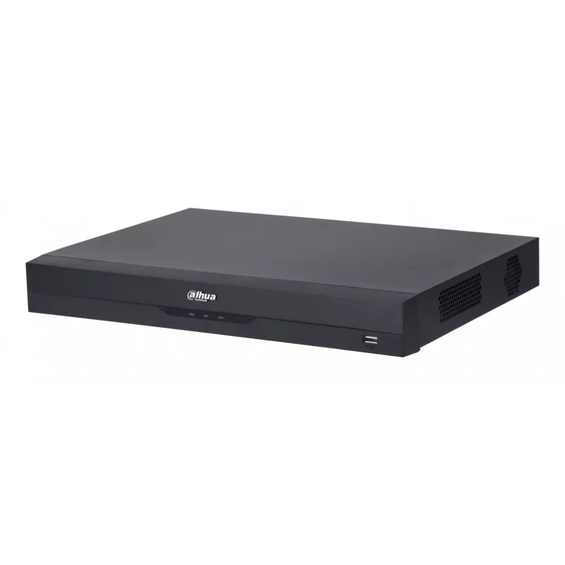 Dahua 32-Kanal Penta-brid 5MP/1080P 1U DVR XVR5232AN-I3/T, 2×SATA, WizSense, Schwarz