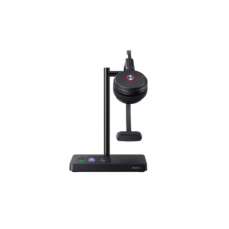 Yealink WH62 Mono Teams Headset, Kabellos, Büro/Callcenter, 20 - 20000 Hz, 80 g, Headset, Schwarz