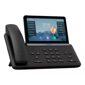 IP-Telefon Yealink Yealink-SIP-T88W Pro — Android, 7 Zoll (1024×600) LCD, Kabelgebundenes & Kabelloses Handgerät, Bluetooth, PoE, Schwarz