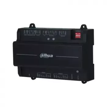 Sicherheitstürcontroller Dahua DHI-ASC2202B-S — Bare 2-Tür-Controller, 12 V, 24 W, RJ-45/RS-485
