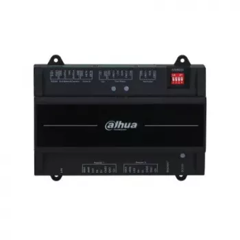 Sicherheitstürcontroller Dahua DHI-ASC2202B-S — Bare 2-Tür-Controller, 12 V, 24 W, RJ-45/RS-485