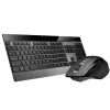 Tastatur-Maus Rapoo 9900m Office QWERTZ Schwarz