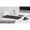 Tastatur-Maus Rapoo 9900m Office QWERTZ Schwarz