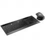 Tastatur-Maus Rapoo 9900m Office QWERTZ Schwarz